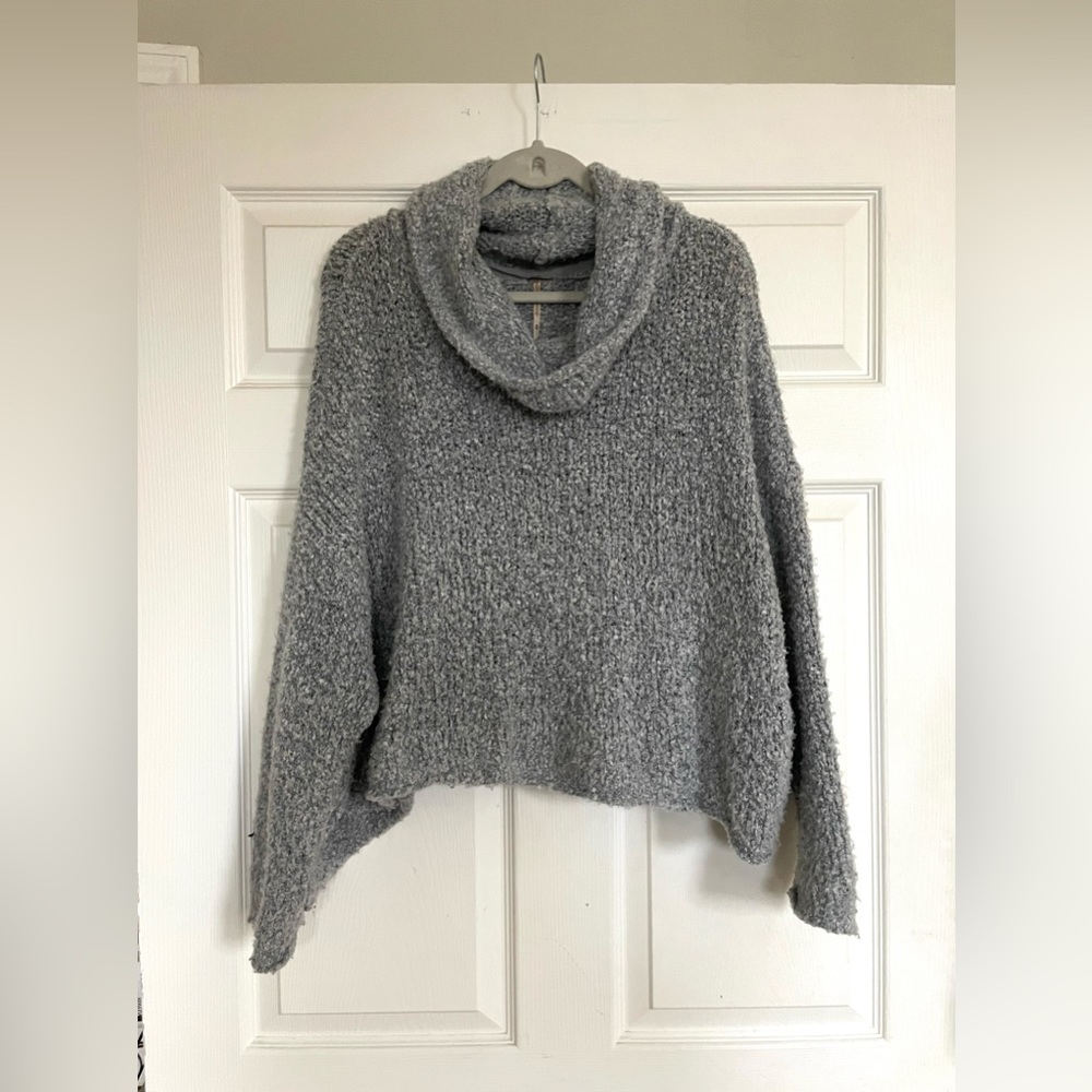 Free People cowl neck sweater
